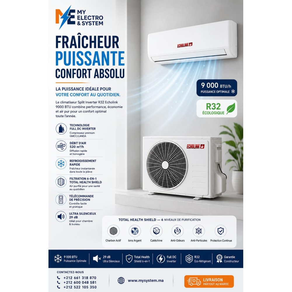 ECHOLINK 9000BTU INVERTER