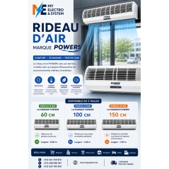 RIDEAU D'AIR LA MARQUE POWERS